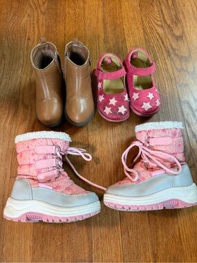 Toddler girls size 8 shoe lot